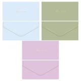 Конверт для денег MESHU "Monochrome" 85*164мм, матовая ламинация, фольга, 3 дизайна