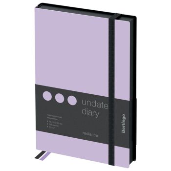 Ежедневник недатированный, В6, 136л., кожзам, Berlingo 