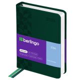 Ежедневник датированный 2026г., А6, 184л., кожзам, Berlingo "Vivella Prestige", зеленый