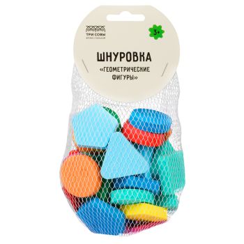 Развивающая игрушка ТРИ СОВЫ Шнуровка 