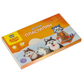 Пластилин Мульти-Пульти 