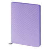 Ежедневник недатированный, А5, 136л., кожзам, Berlingo "Elegance", сиреневый