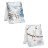 Календарь-домик, 108*140 мм BG "Счастье в каждой минуте", на гребне, 2026г.