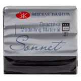 Пластика "Сонет", брус 56 грамм, черный