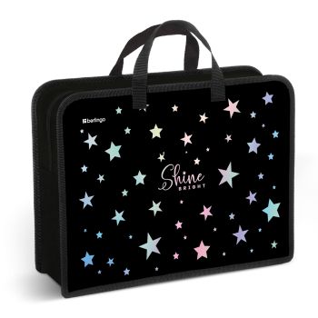 Папка с ручками 1 отделение, А4 Berlingo 