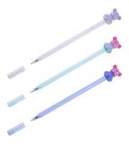 Ручка шариковая MESHU "Сool Bear" синяя, 0,7мм, корпус ассорти