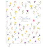 Дневник 1-11 кл. 48л. (твердый) BG "Цветочный", иск. кожа (балакрон), печать, ляссе