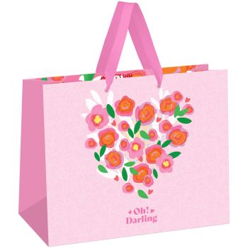 Пакет подарочный 32*26*12см MESHU 