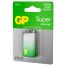 Батарейка GP Super G-Tech MN1604 (6LR61) Крона, алкалиновая, BC1