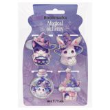 Закладки магнитные для книг, 4шт., MESHU "Волшебная алхимия", голографическая фольга