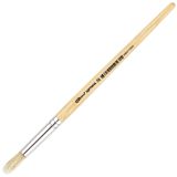 Кисть, щетина, ArtSpace, круглая №10, пакет, европодвес