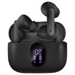 Наушники с микрофоном беспроводные Sven E-315B, TWS Bluetooth, разъем Type-C, черный