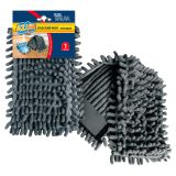 Насадка МОП для швабры "Сальса" Azur, микрофибра,  плоский МОП, 43*13см