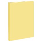 Папка с 30 вкладышами СТАММ А4, 17мм, 500мкм, пластик, пастель, желтая