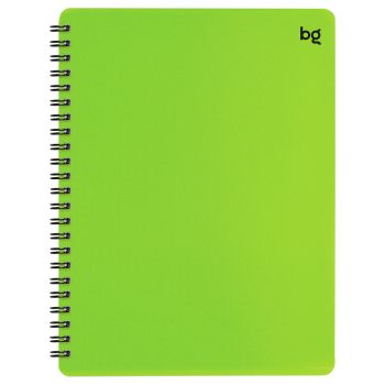 Тетрадь 80л., А4 клетка на гребне BG 