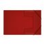 Папка на резинке СТАММ А4, 500мкм, пластик, красная