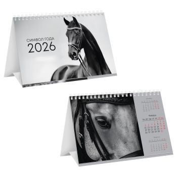 Календарь-домик настольный, 200*130 мм BG 
