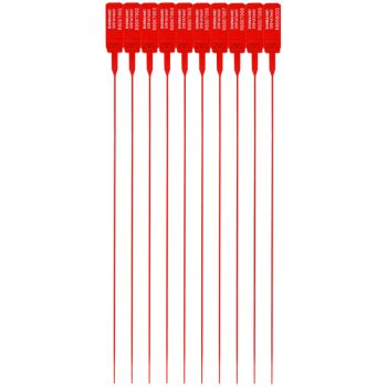 Пломба пластиковая сигнальная Альфа-МД 350мм, красная