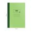 Книга учета OfficeSpace, А4, 128л., клетка, 200*290мм, твердый картон, зеленая обложка, блок офсетный с нумерацией