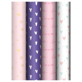 Упаковочная бумага глянц. 70*100см, MESHU 