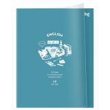 Тетрадь предметная 48л. BG "Ясно и понятно" - Английский язык, пластиковая обложка