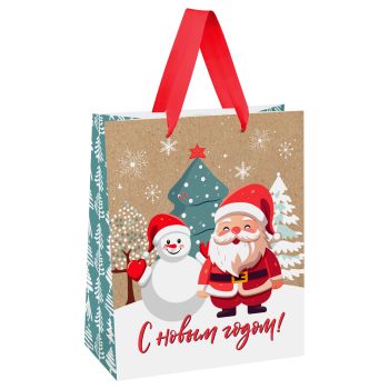 Пакет подарочный 26*32*12см MESHU 