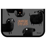 Пенал 1 отделение, 200*130 Först "Таксы", две откидные секции, ламинированный картон