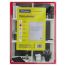 Папка-конверт на кнопке OfficeSpace А4, ПВХ, 180мкм, вертикальная, расширяющаяся до 250л., цветная, красная