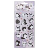 Наклейки объемные MESHU "Furrr", 10*23см, с блестками, инд. уп., европодвес