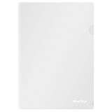 Папка-уголок Berlingo "Soft Touch", А4, 200мкм, софт-тач, прозрачная