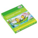 Пластилин восковой мягкий Гамма "Пчелка", 10 цветов, 150г, со стеком, картон. упаковка