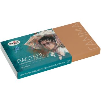 Пастель художественная Гамма, 24 цвета, 