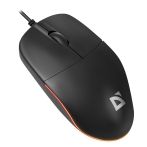 Мышь Defender Azora MB-241, USB, черный, 2btn+Roll