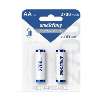 Аккумулятор Smartbuy AA (HR06) 2700mAh 2BL