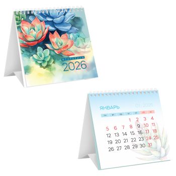 Календарь-домик, 100*100 мм BG 