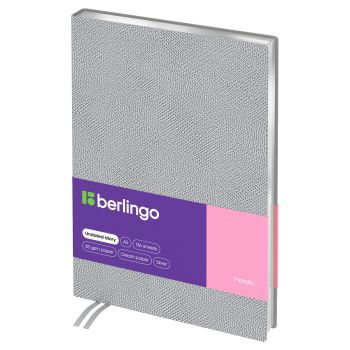 Ежедневник недатированный, А5, 136л., кожзам, Berlingo 