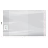 Обложка 300*470 для учебников и тетрадей А4, контурных карт и атласов, универсальная с липким слоем, Greenwich Line, ПП 80мкм, ШК