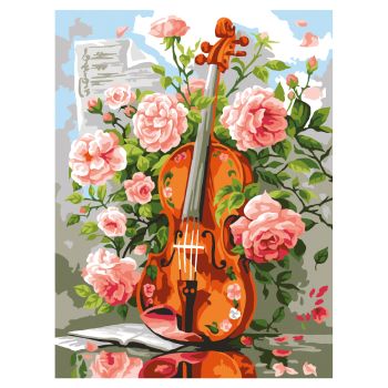 Картина по номерам на картоне ТРИ СОВЫ 