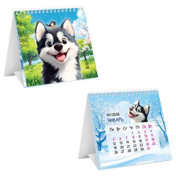 Календарь-домик, 100*100 мм BG 