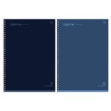 Тетрадь 96л., А4, клетка, на гребне BG "Глубина цвета"