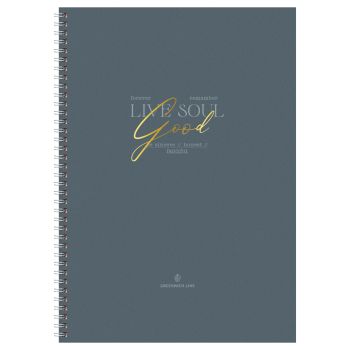 Тетрадь 80л., А4, клетка на гребне GreenwichLine 