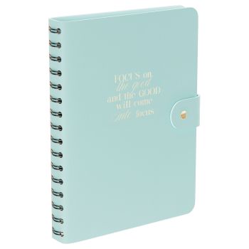 Ежедневник недатированный, А5, 136л., мягкий переплет, экокожа, BG 