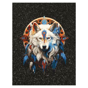 Картина по номерам на холсте с глиттером ТРИ СОВЫ 