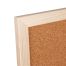 Доска пробковая OfficeSpace, 100*150см, деревянная рамка