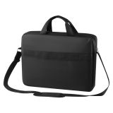 Сумка для ноутбука 15,6" Först "Strict Classic", полиэстер, черный, 2 отделения