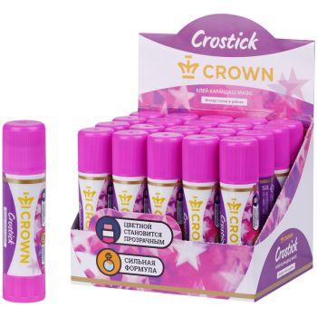 Клей-карандаш Crown 