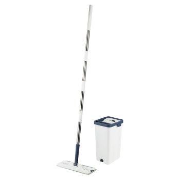Набор для уборки OfficeClean Professional, с вертикальным отжимом, объем ведра 10 литров, 2 насадки в комплекте