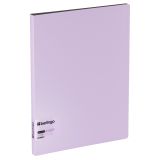 Папка с 20 вкладышами Berlingo "Instinct" А4, 17мм, 700мкм, с внутр. карманом, лаванда