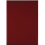 Папка адресная OfficeSpace, (без надписей), А4, бумвинил, бордовая, инд. упаковка