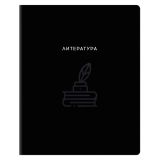 Тетрадь предметная 48л., BG "Минимализм" - Литература, выб.лак